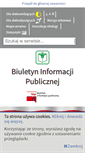 Mobile Screenshot of biblioteka.bip.kleszczow.pl