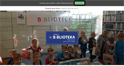 Desktop Screenshot of biblioteka.kleszczow.pl